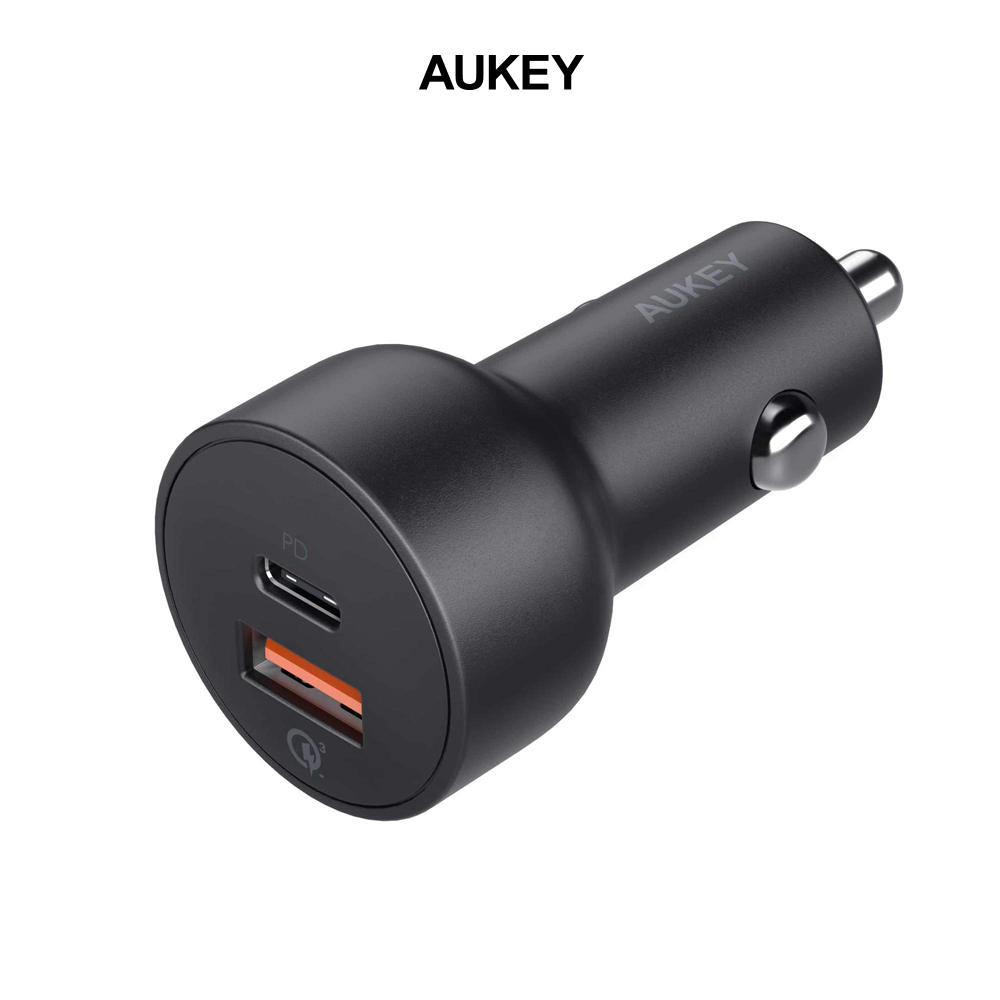 AUKEY CC-Y6 아오키 차량용 듀얼 USB 고속 충전기