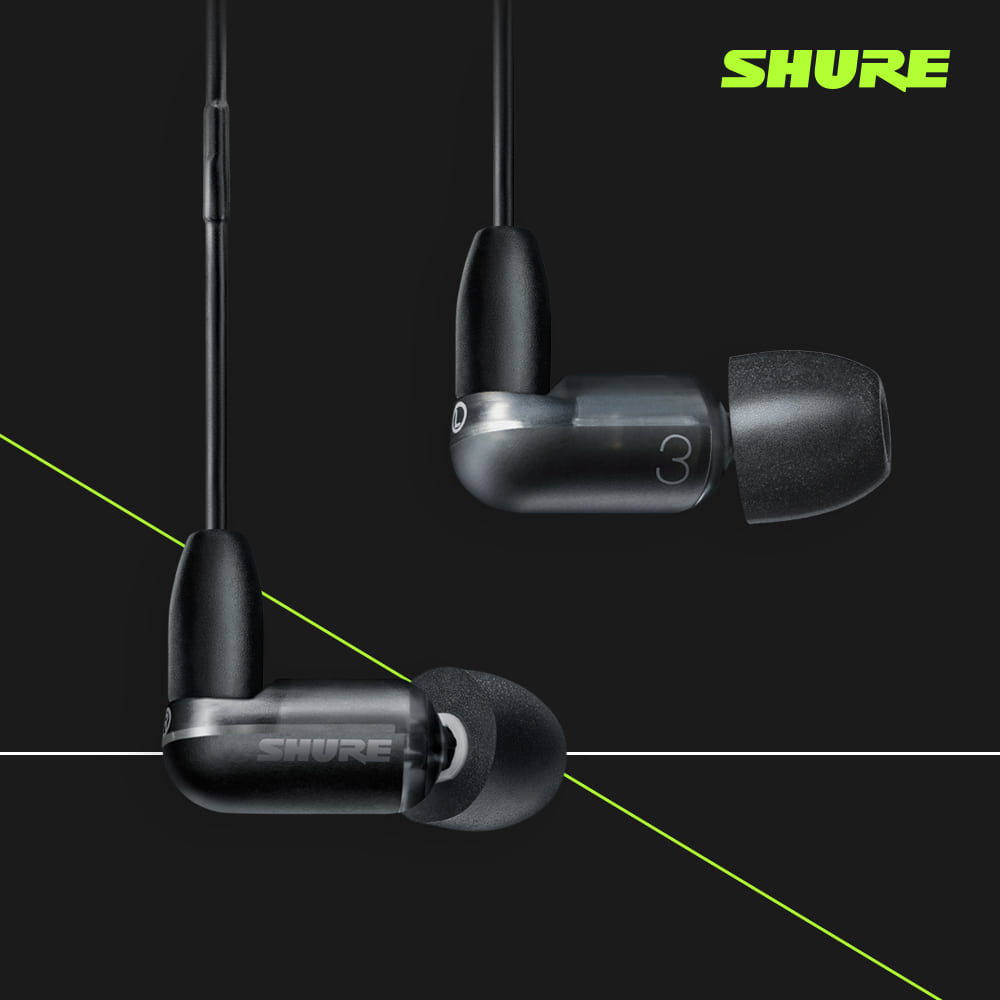 SHURE AONIC 3 사운드 아이솔레이팅 이어폰 (블랙/화이트)