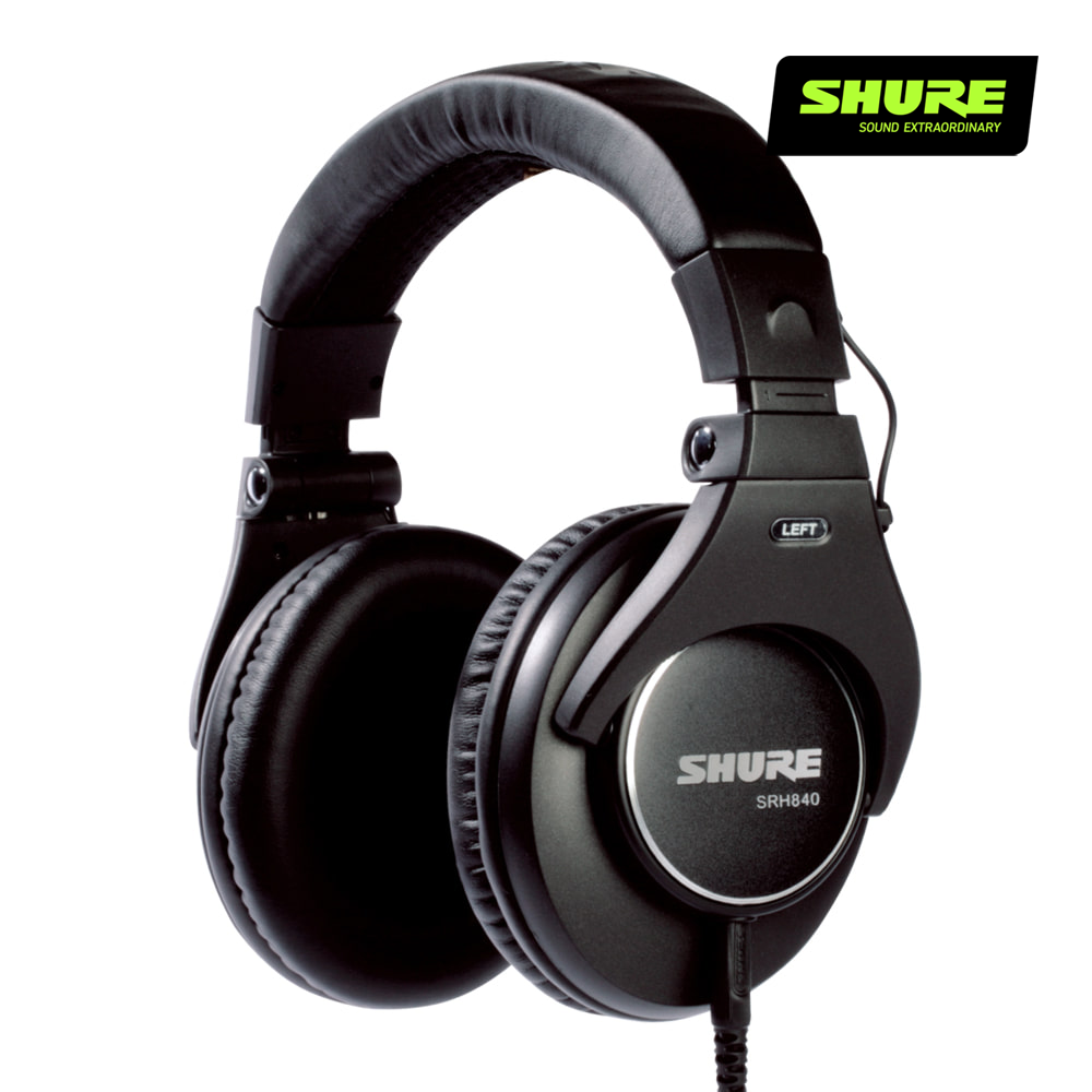 SHURE SRH840 / 슈어 프로페셔널 모니터링 헤드폰