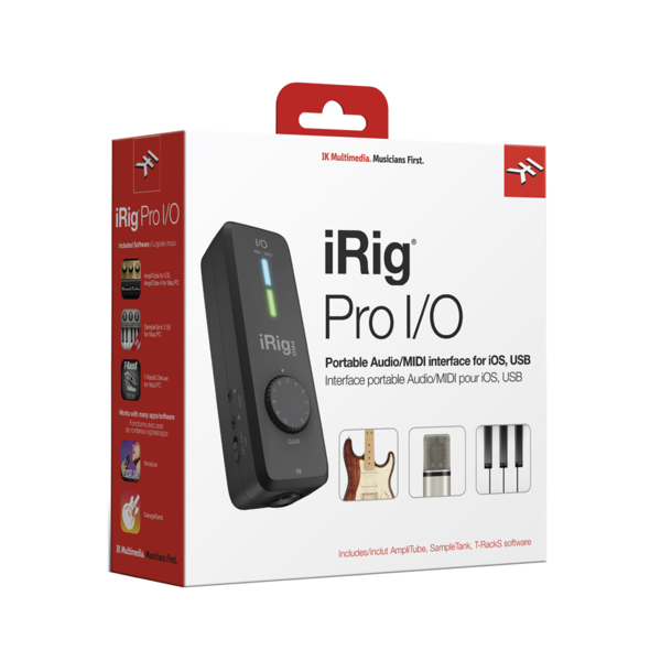 IK Multimedia iRig Pro I/O 모바일 오디오 미디 인터페이스
