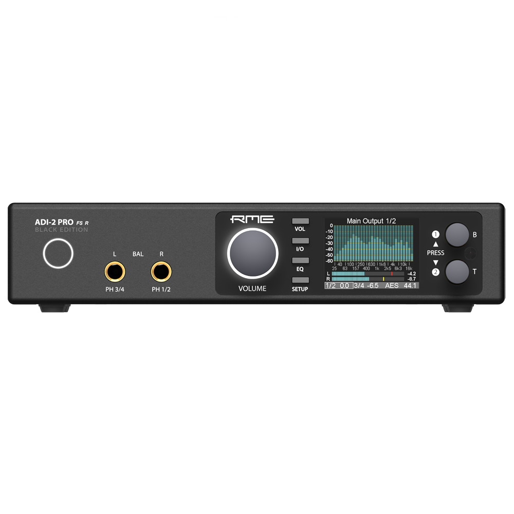 RME ADI-2 Pro FS R BE (Black Edition)  ADC/DAC 헤드폰 앰프