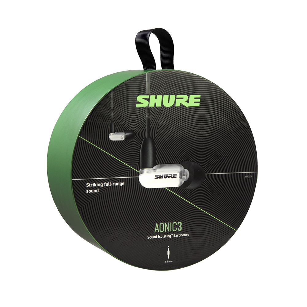 SHURE AONIC 3 사운드 아이솔레이팅 이어폰 (화이트)