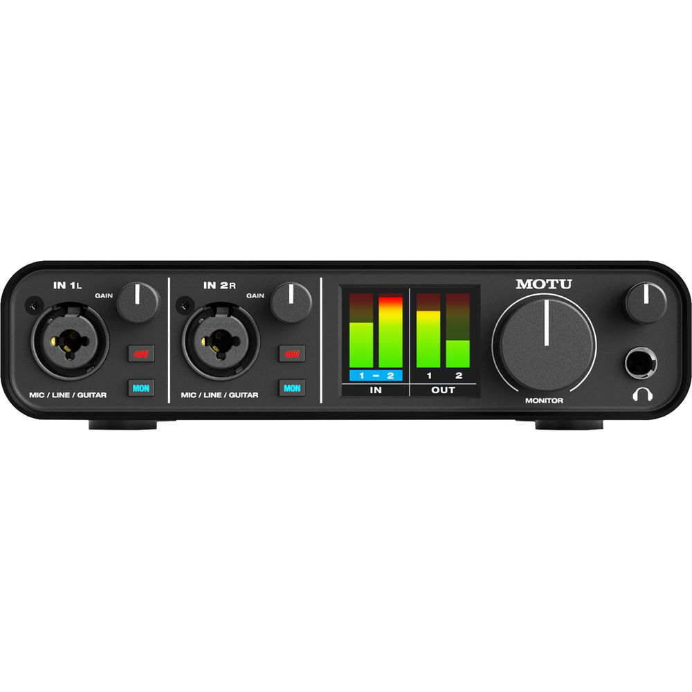 MOTU M2 모투 USB-C 오디오 인터페이스