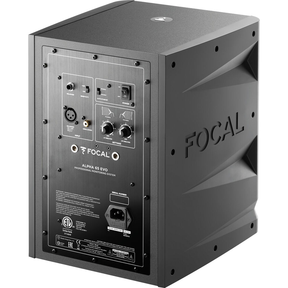Focal Alpha 65 Evo 포칼 6.5인치 액티브 모니터 스피커 1조/2통
