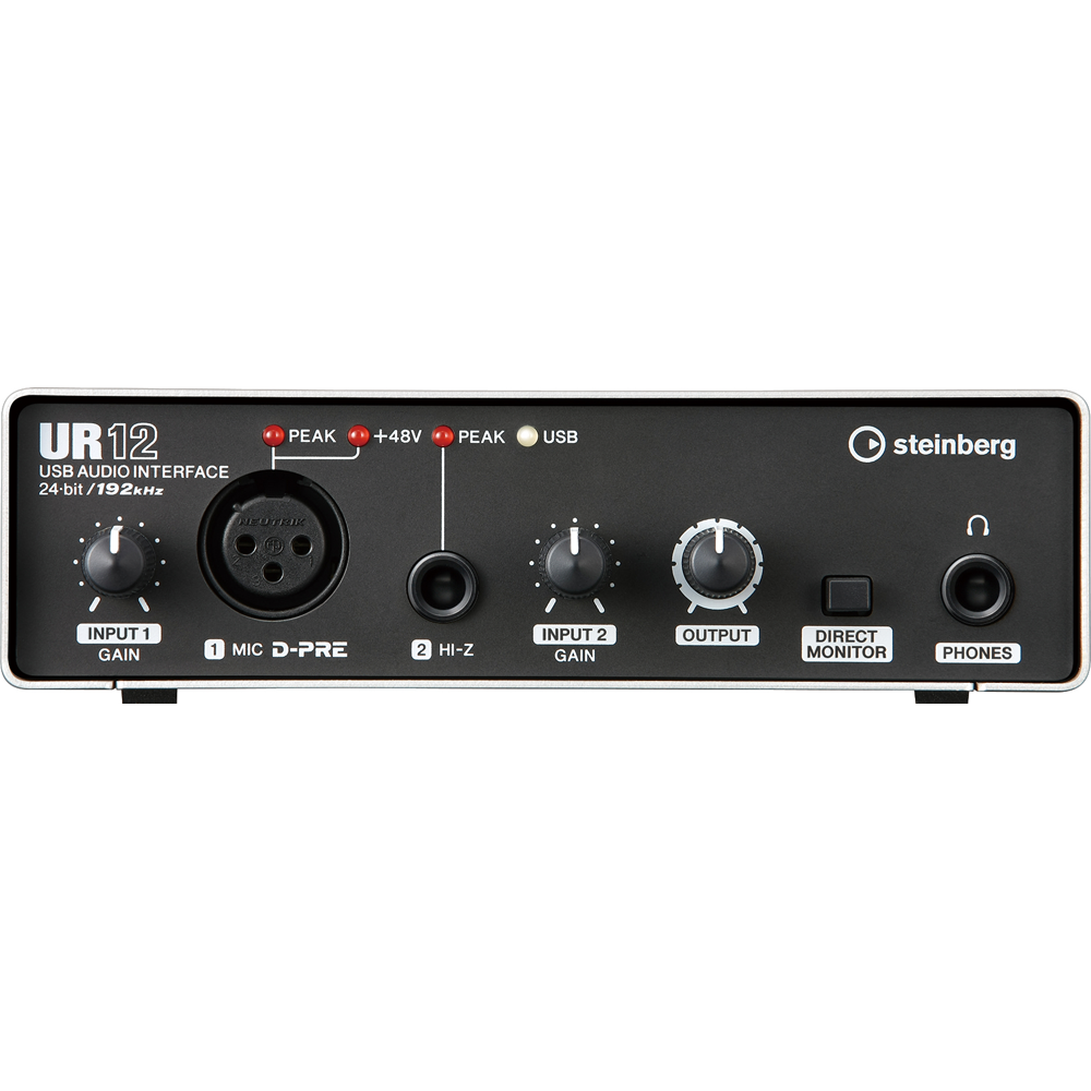 Steinberg UR12 스테인버그 USB 오디오 인터페이스 / 큐베이스 Al 포함