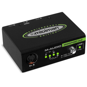 [M-Audio] MIDISPORT 2x2 (Anniversary Edition) USB 미디 인터페이스