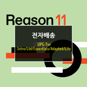 Reason 11 UPG (For Intro/Ltd/Essentials/Adapted/Lite) / 리즌 11 업그레이드 / 전자배송
