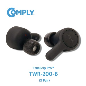 COMPLY 컴플라이 폼팁 TrueGrip Pro Original 트루그립 프로 오리지널 이어팁 TWR-200-B 중 3쌍