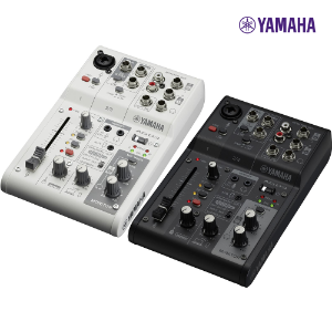 YAMAHA AG03 MK2 라이브 스트리밍 믹서 겸 오디오 인터페이스