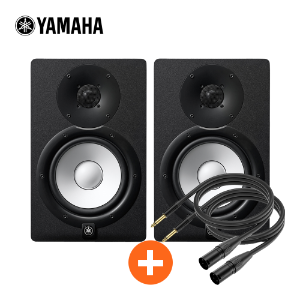 YAMAHA HS7 야마하 6.5인치 액티브 모니터 스피커 블랙 1세트