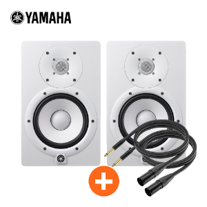 YAMAHA HS7 야마하 6.5인치 액티브 모니터 스피커 화이트 1세트
