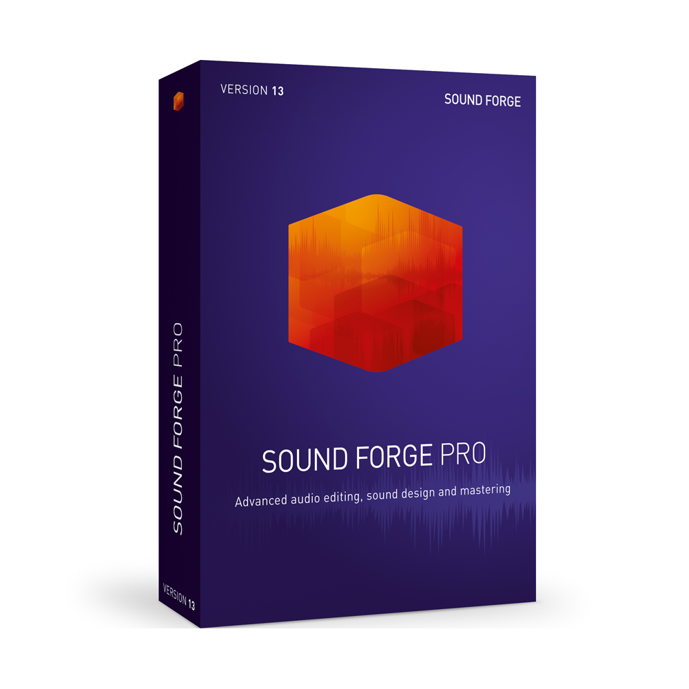 Sound Forge Pro 13 ESD 사운드포지 프로 13 다운로드 버전