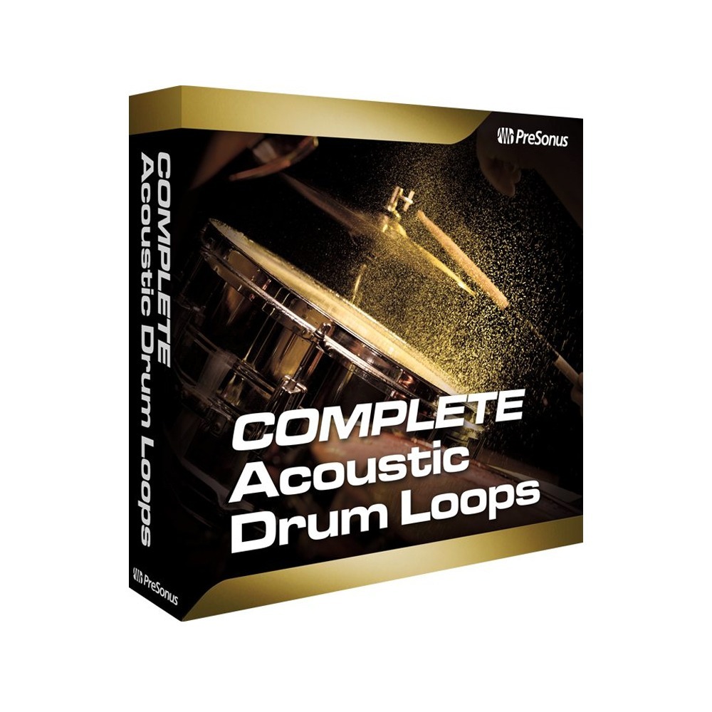 PreSonus Acoustic Drum Loops - Complete 플러그인 / 전자배송