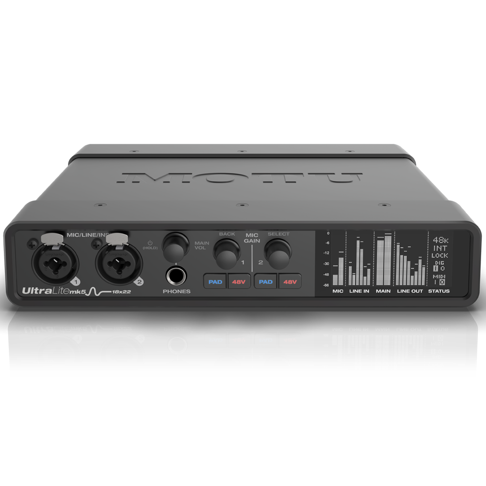 MOTU UltraLite mk5 USB-C 오디오 인터페이스