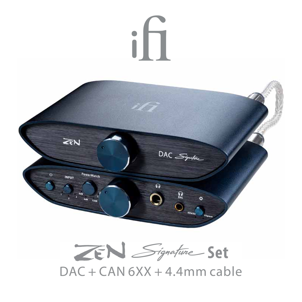 [iFi Audio] ZEN Signature Set 6XX 시그니처 세트 (DAC V2 + CAN 6XX + 4.4 Cable)