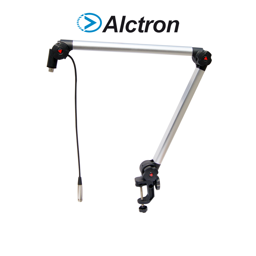 [프로모션] Alctron MA614 실버 / 아크트론 굴절 마이크 스탠드 / 붐 암 스탠드