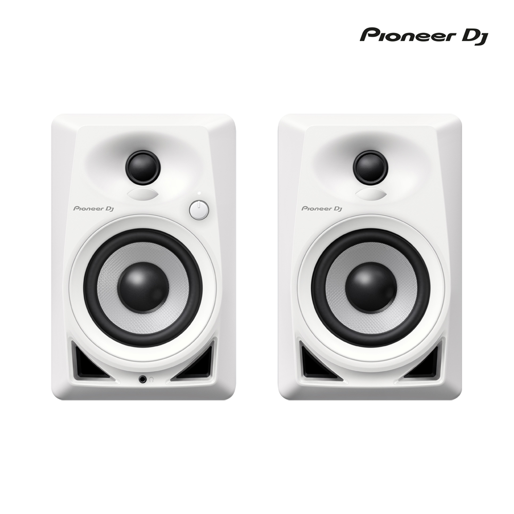 [Pioneer DJ] DM-40 화이트 (1조) 파이오니어 모니터 스피커