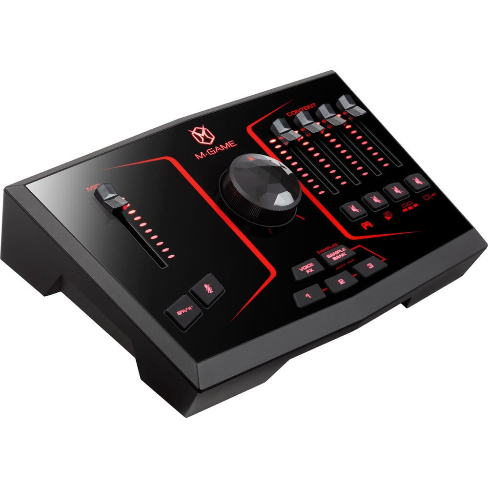 M-Audio M-Game Solo 믹서형 스트리밍 오디오 인터페이스