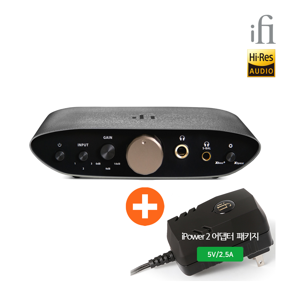 iFi Audio ZEN Air CAN x iPower 2 어댑터 패키지