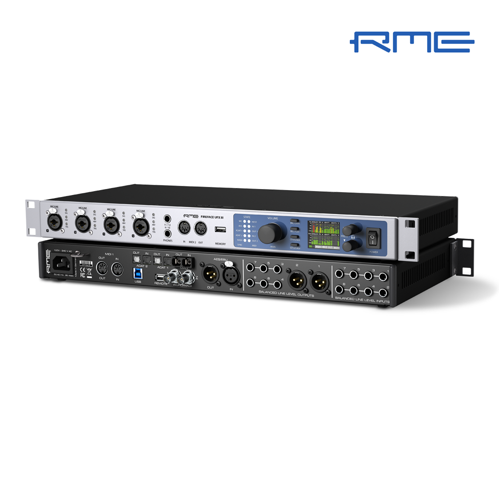 RME Fireface UFX III USB 오디오 인터페이스