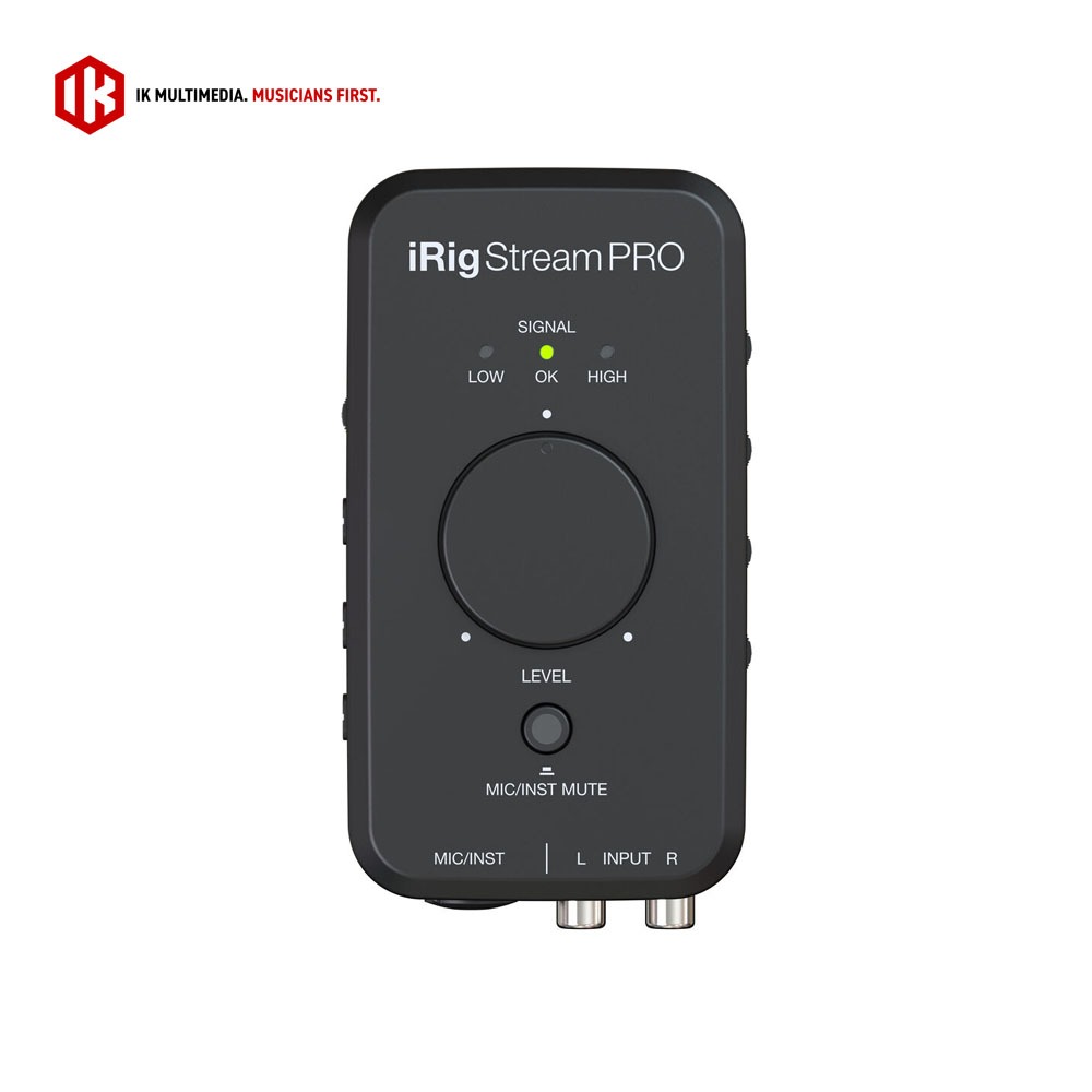 IK Multimedia iRig Stream Pro 모바일 스트리밍 인터페이스