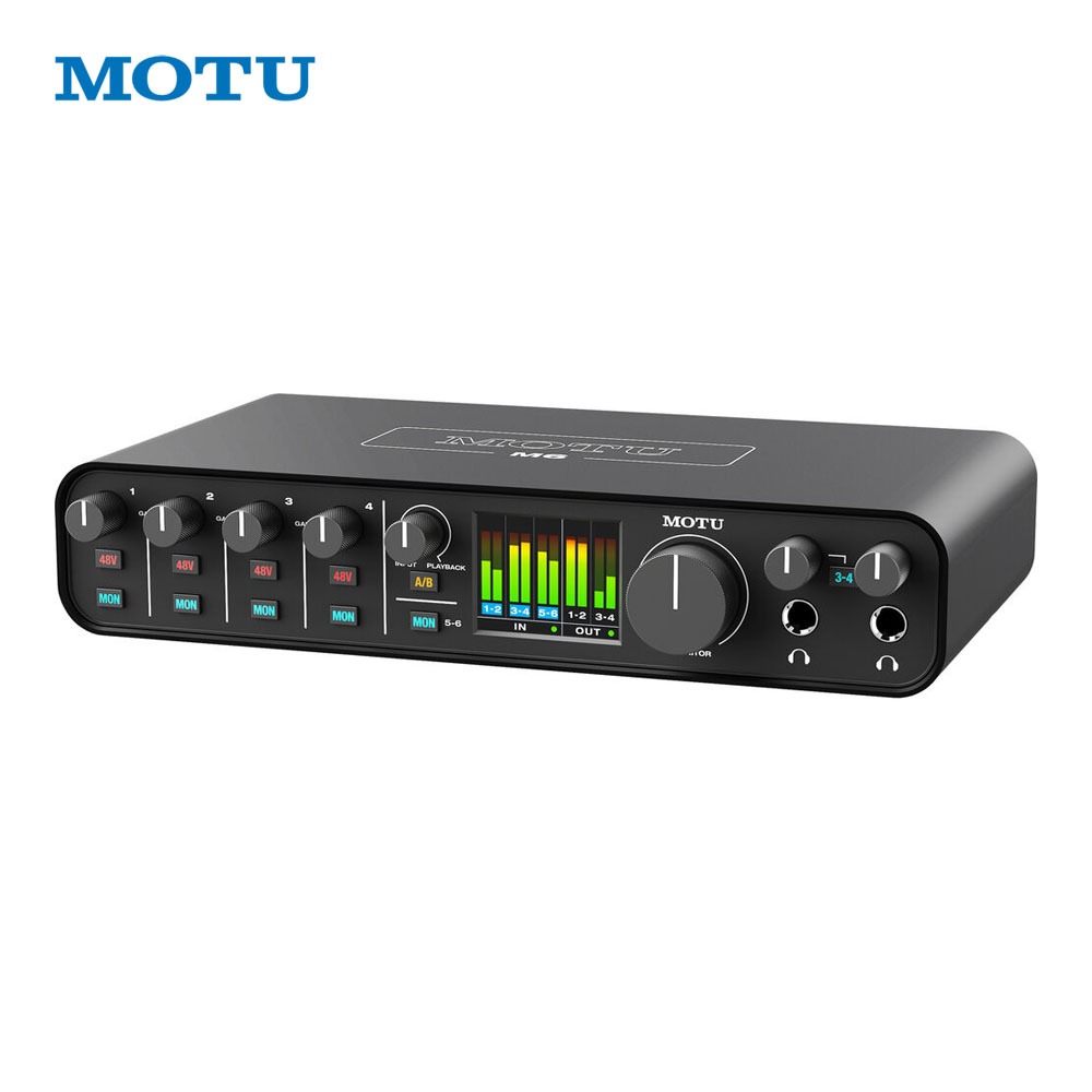 MOTU M6 모투 USB-C 오디오 인터페이스