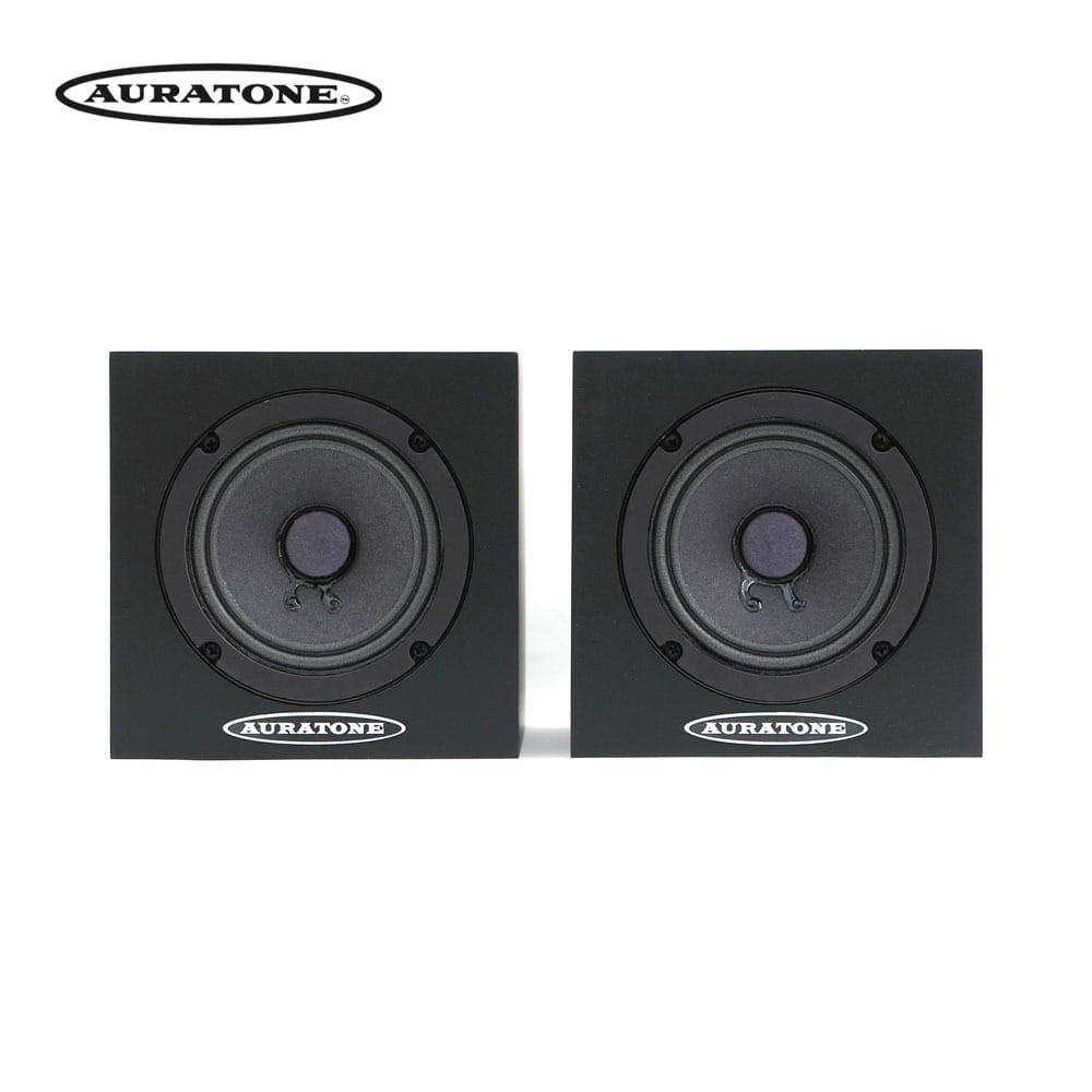 Auratone 5C Super Sound Cube 오라톤 패스브 스피커 1조 블랙