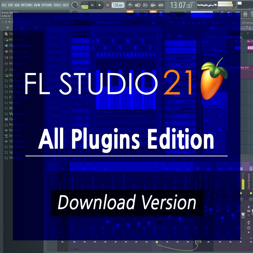 FL STUDIO 21 All Plugins Edition DAW 소프트웨어 평생무료 업데이트 [전자배송]