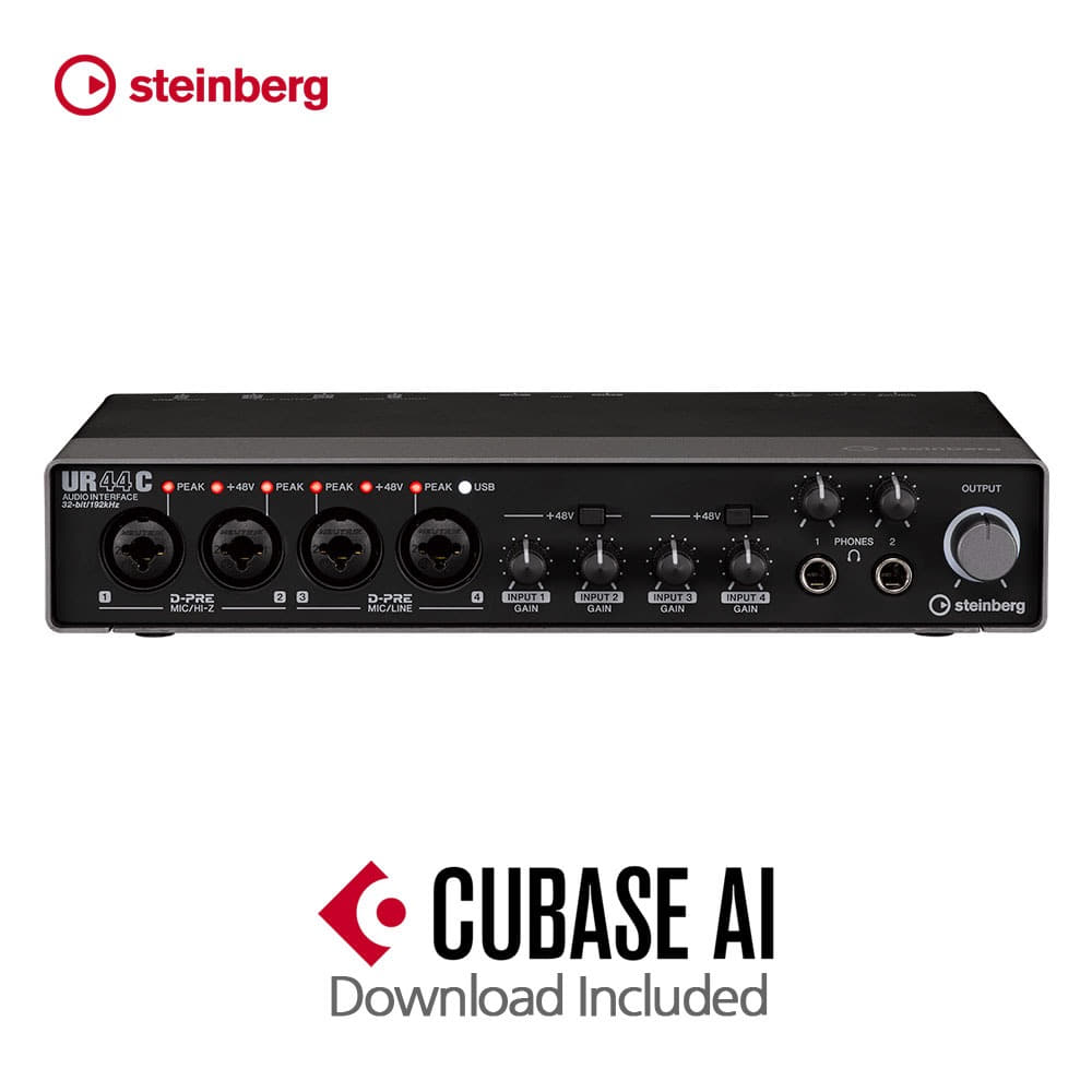 Steinberg UR44C 스테인버그 USB 오디오 인터페이스 / 큐베이스 Al 포함