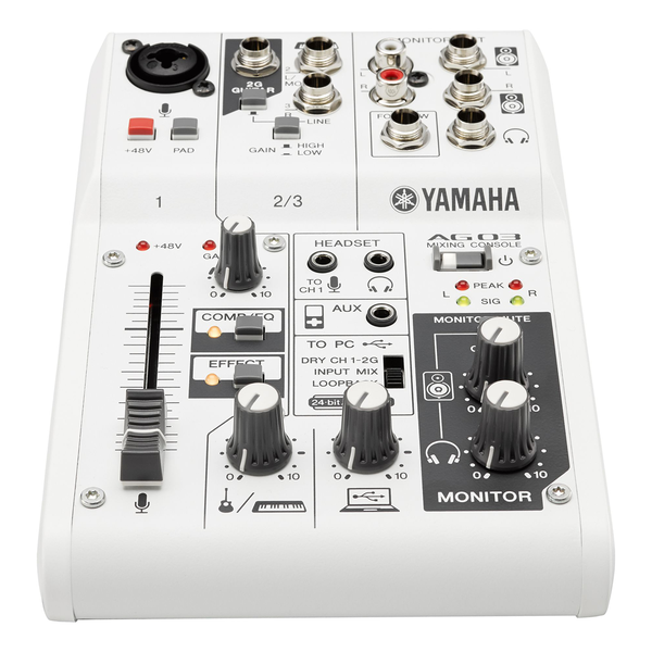 YAMAHA AG03 - 야마하 USB 오디오 인터페이스 겸 다목적 3채널 믹서