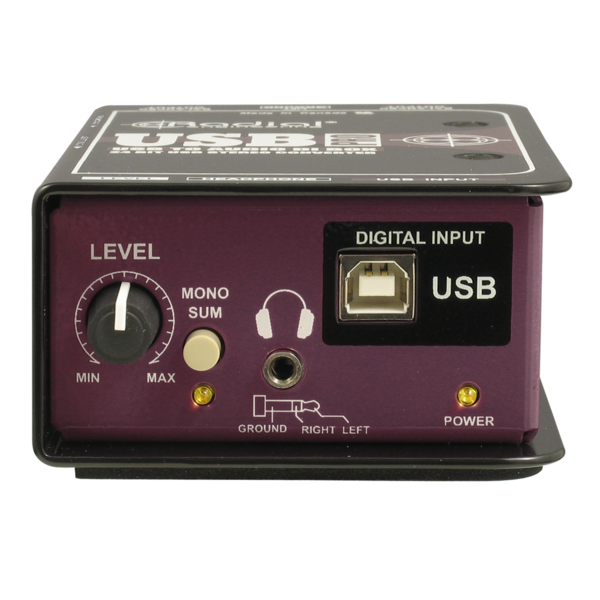 Radial USB PRO - 레디알 스테레오 USB 랩탑 다이렉트 박스