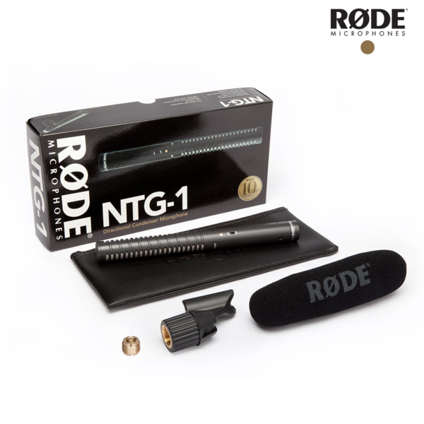 RODE NTG1 샷건 콘덴서 마이크
