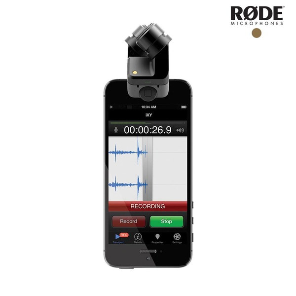 RODE iXY Lightning 아이폰,아이패드 위한 스테레오 마이크