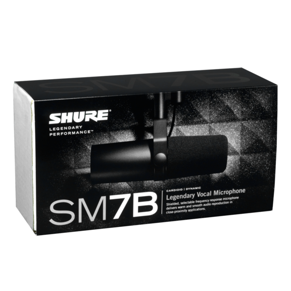 SHURE SM7B - 슈어 다이나믹 마이크 / 보컬, 방송 녹음용