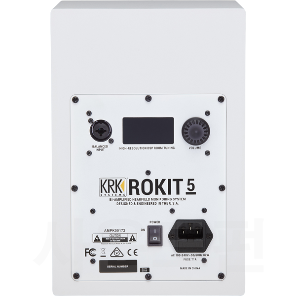 KRK ROKIT 5 G4 화이트 (1통) - 5인치 모니터 스피커 RP5