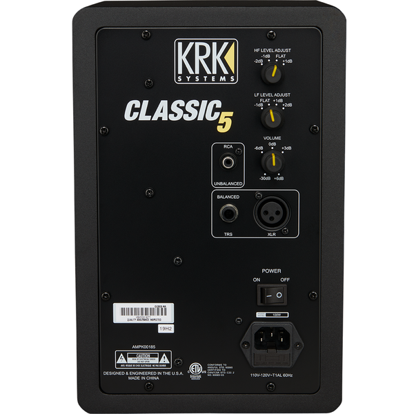 [KRK] Classic 5 블랙 1통 모니터 스피커
