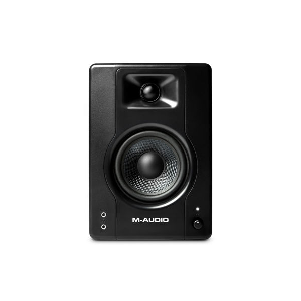 M-AUDIO BX4 (1조) 3.5인치 블랙 케블라 우퍼, 120와트 모니터링 스피커
