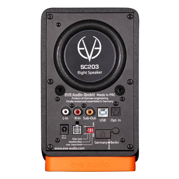 [EVE Audio] SC203 (1조) DAC내장 데스크탑 모니터 스피커