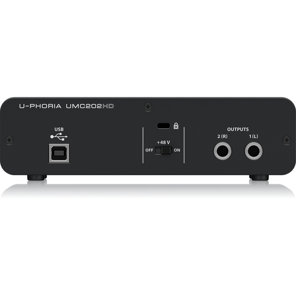 베링거 U-PHORIA UMC202HD 오디오 인터페이스