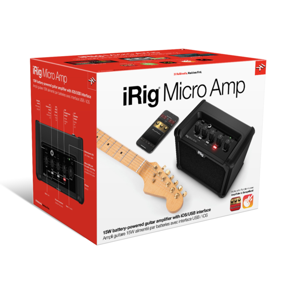 [IK Multimedia] iRig Micro Amp 기타/베이스 앰프 인터페이스