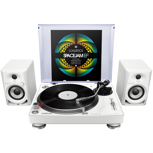 [Pioneer DJ] DM-40 화이트 1조 / 파이오니어 4인치 데스크탑 모니터 스피커