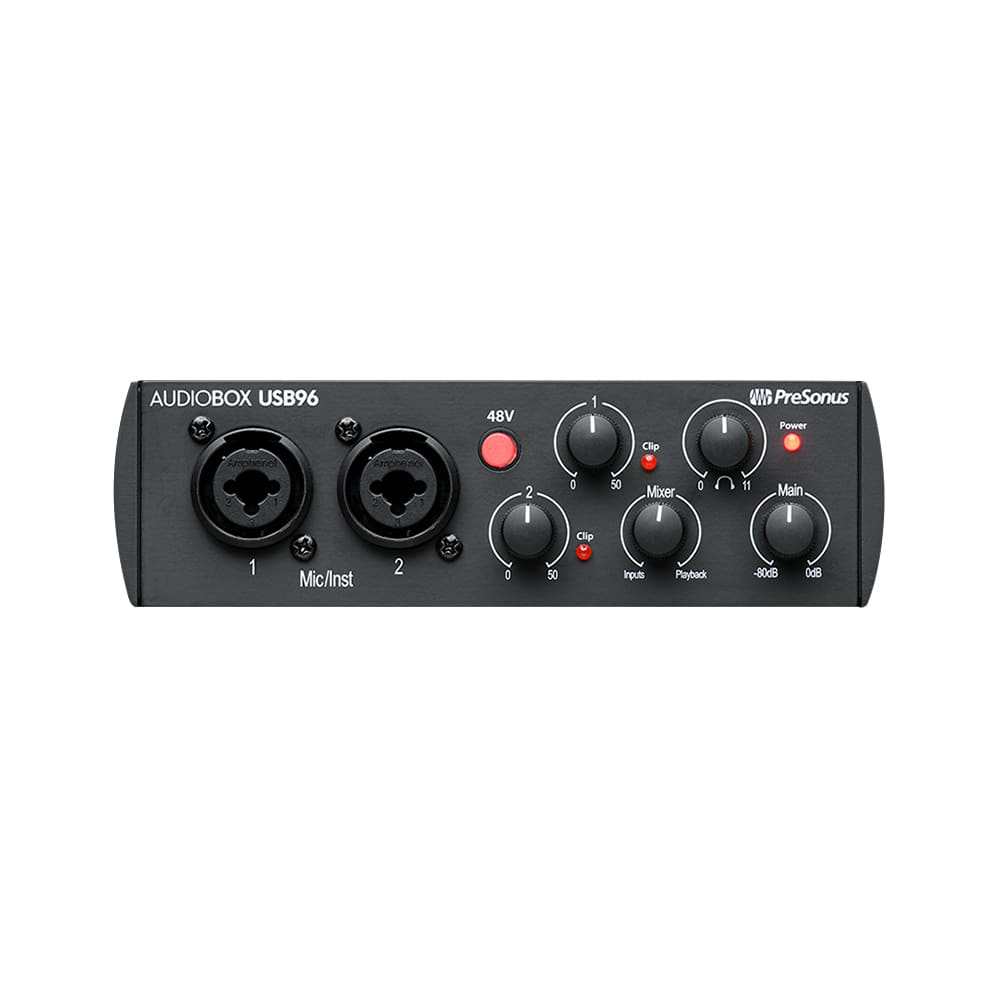 [PreSonus] AudioBox USB 96 블랙 오디오 인터페이스