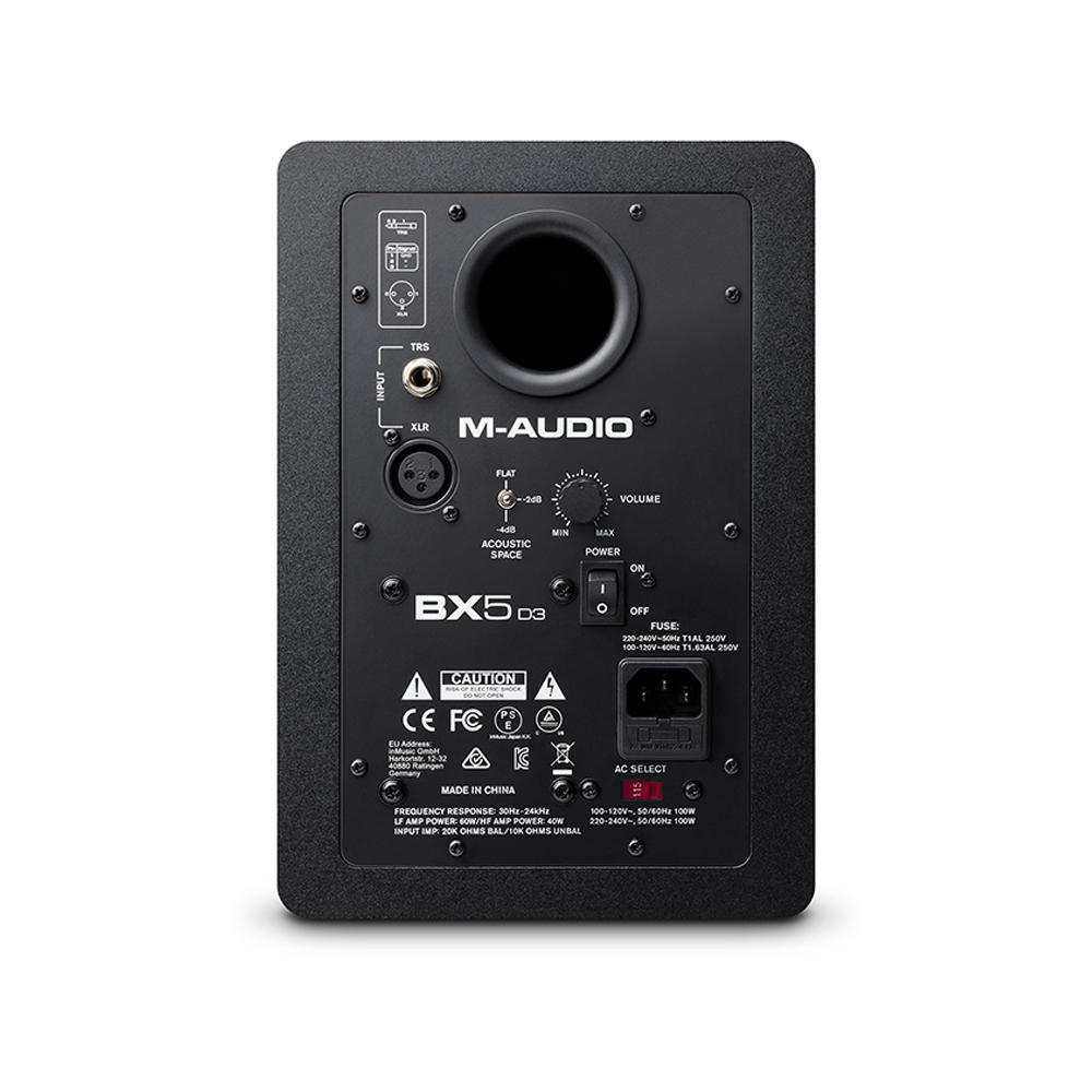 M-Audio BX5 D3 (1통) 엠오디오 5인치 모니터 스피커