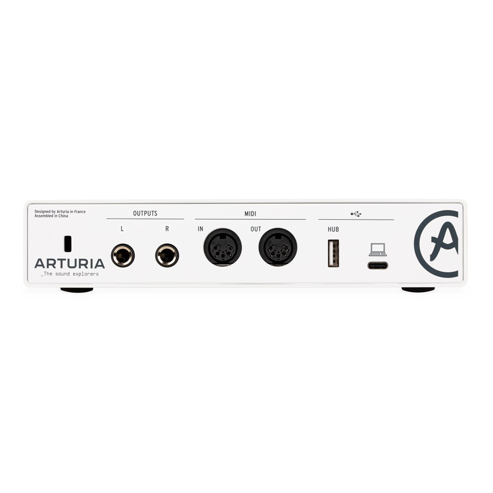 Arturia MiniFuse 2 화이트 USB-C 오디오 인터페이스