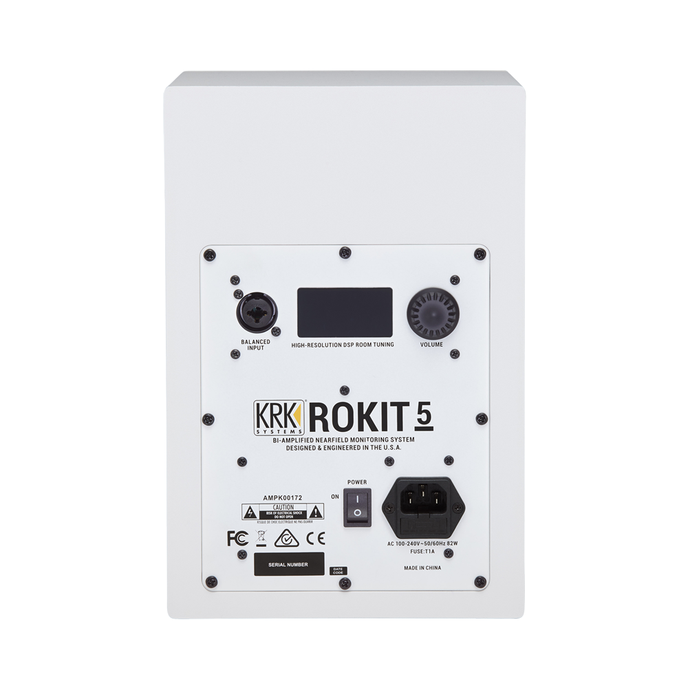 [KRK] ROKIT 5 G4 화이트 1조/2통 모니터 스피커 RP5
