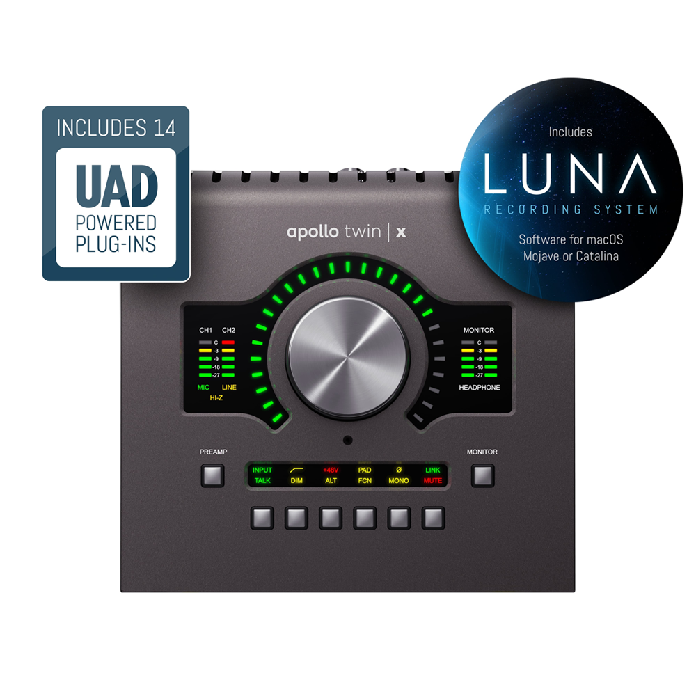 [Universal Audio] Apollo Twin X QUAD 아폴로 트윈 쿼드 헤리티지 에디션