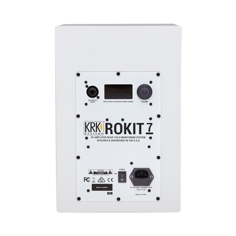KRK ROKIT 7 G4 화이트 (1조) RP7 모니터 스피커