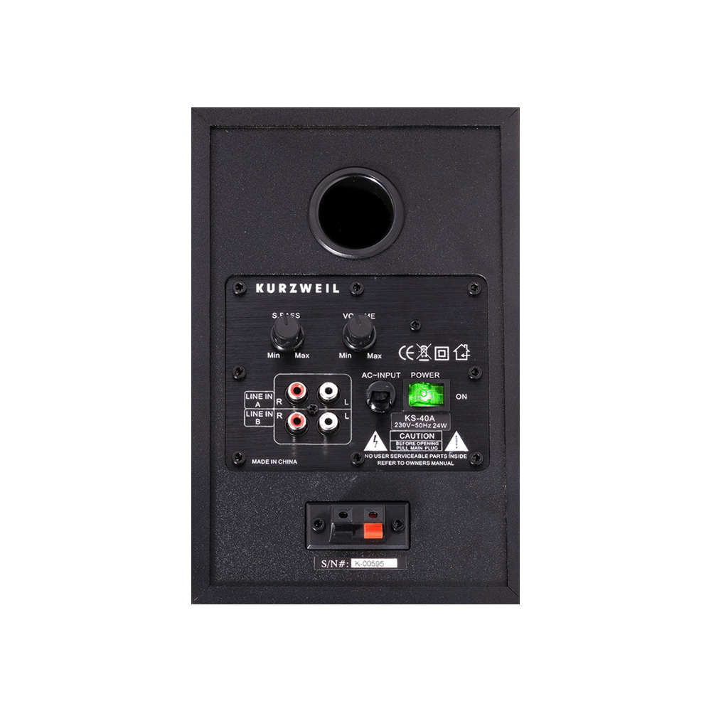[매장 전시품] 커즈와일 KS-40A (2통) 액티브 모니터 스피커