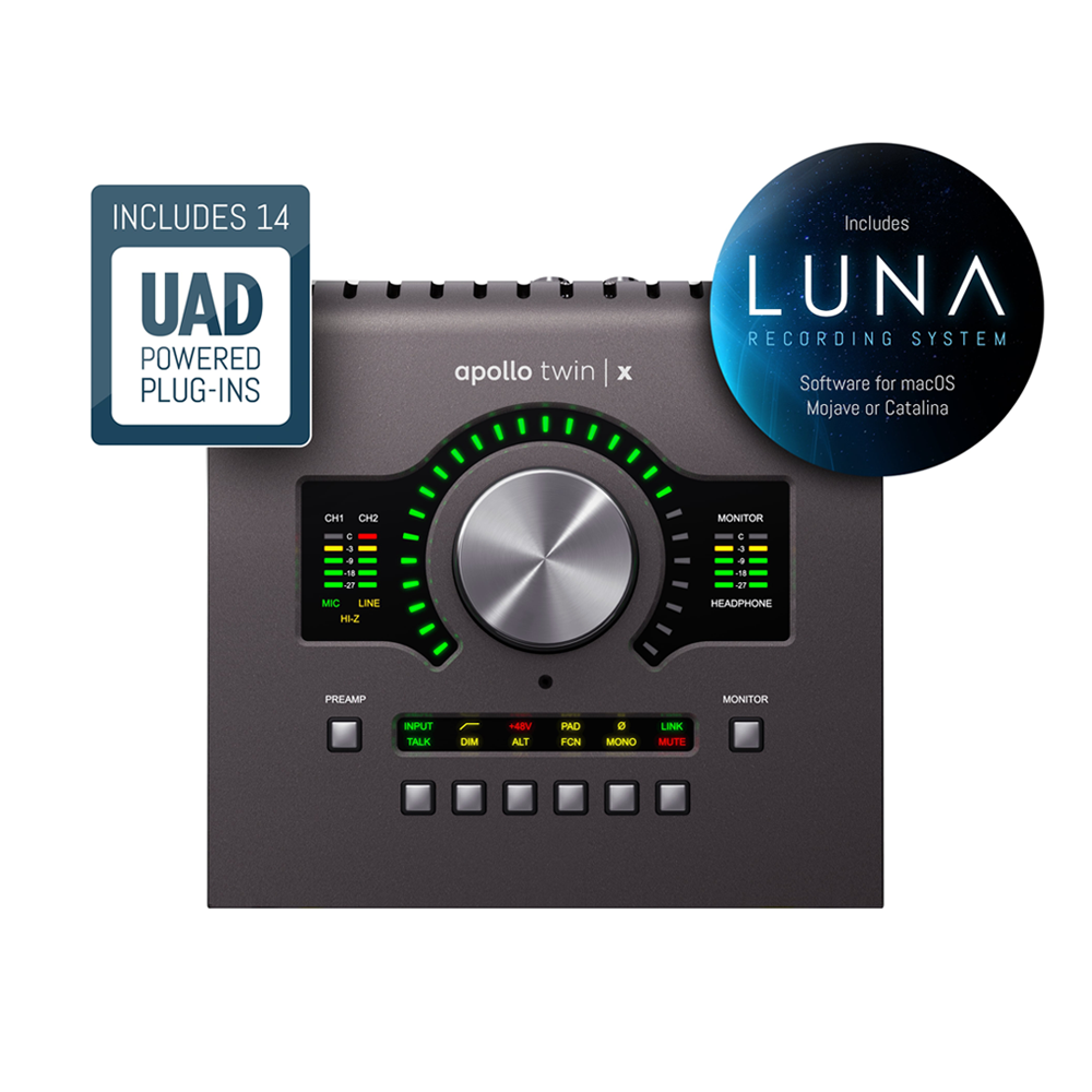 Universal Audio Apollo Twin X QUAD 헤리지티 에디션 재고 보유 / 당일 발송
