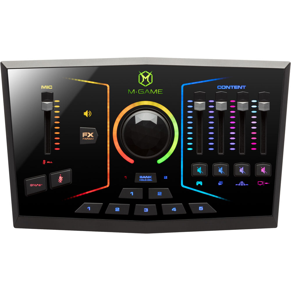 M-Audio M-Game RGB Dual 믹서형 스트리밍 오디오 인터페이스